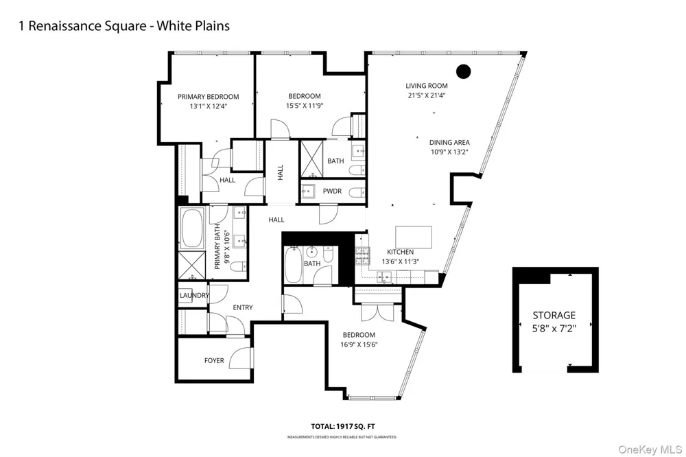 1 Renaissance Square #33G (V7G) White Plains, NY 10601
