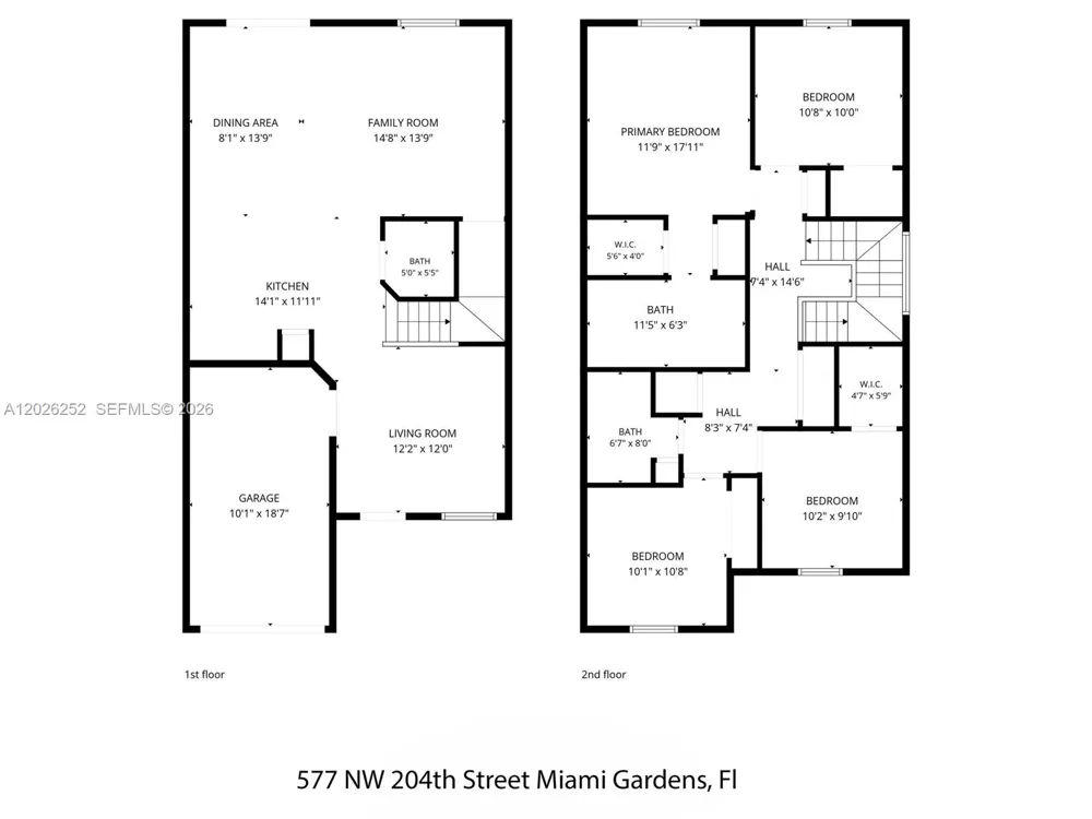577 NW 204th St Miami Gardens, FL 33169