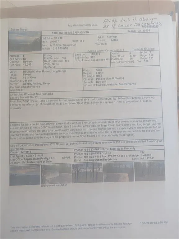 0 Lower Sassafras Parkway Jasper, GA 30143