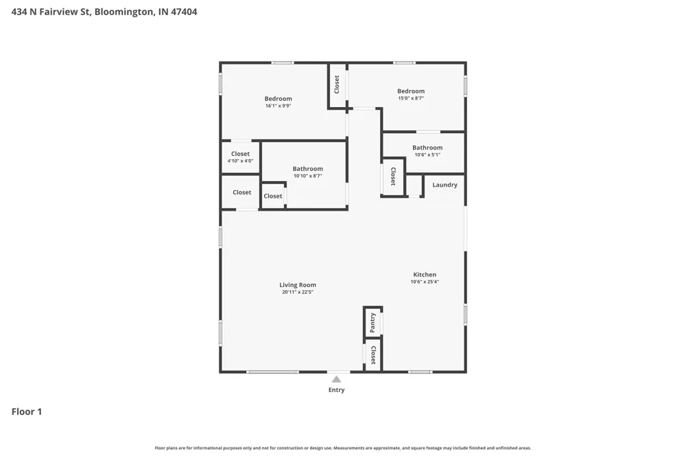 434 Fairview Street Bloomington, IN 47404