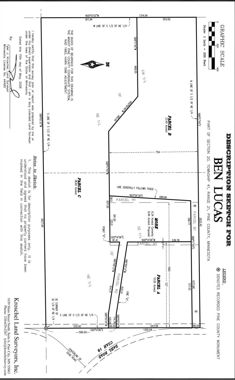 000 Dahl Hinckley, MN 55037