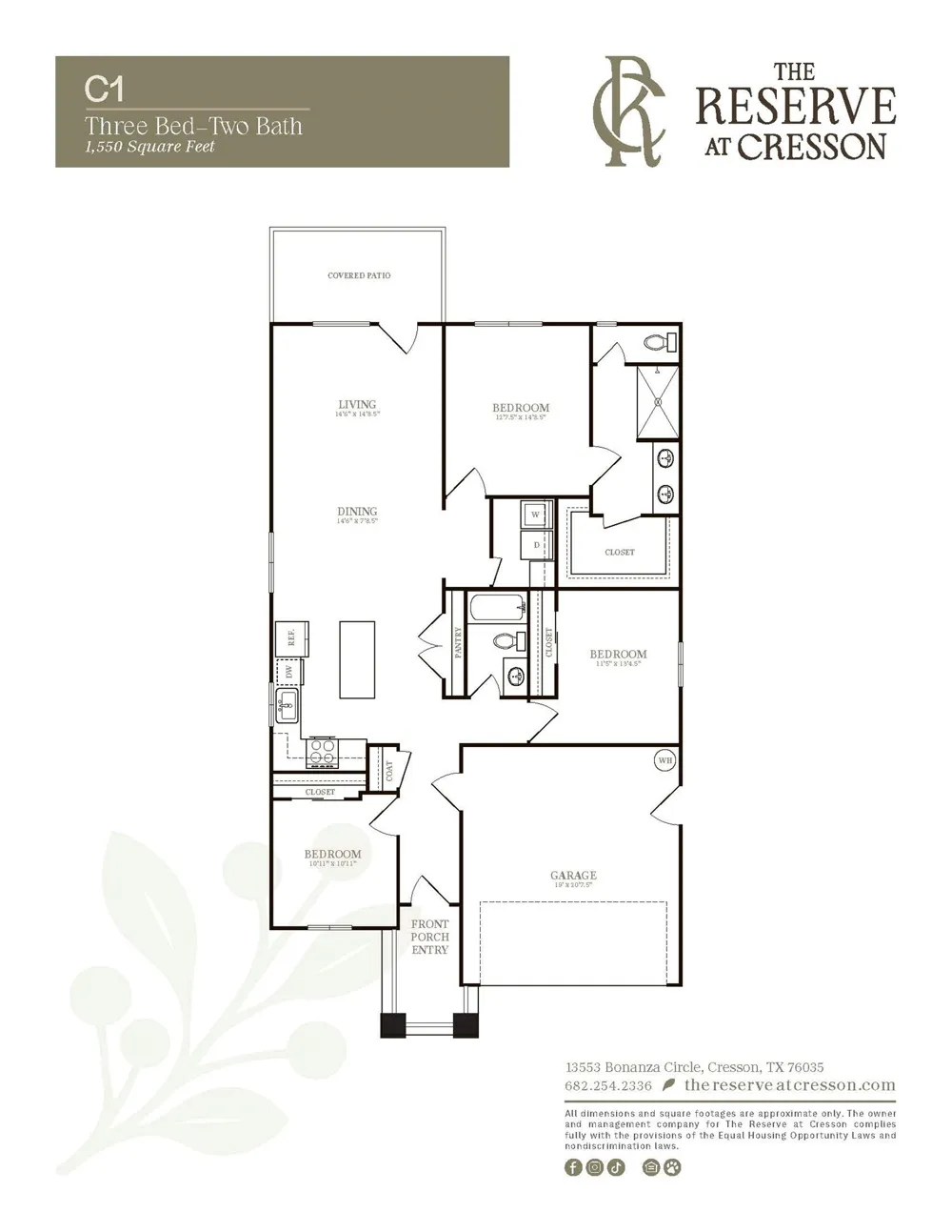 13565 Bonanza Circle Cresson, TX 76035