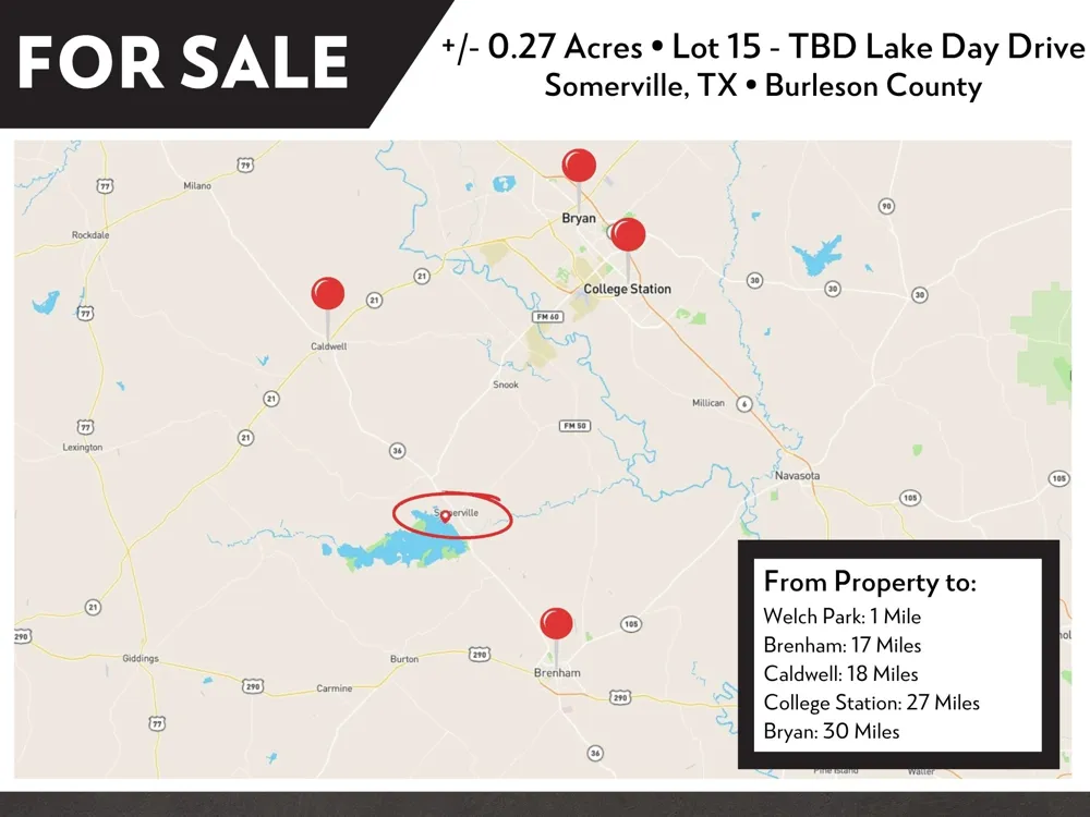 15 Lake Day Drive Somerville, TX 77879