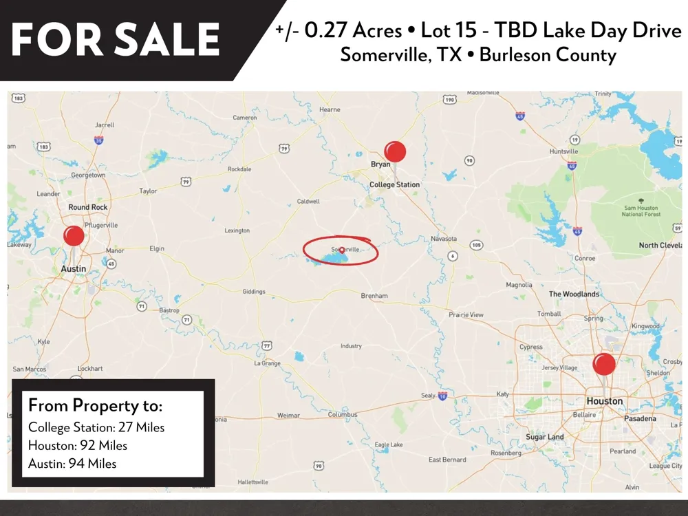 15 Lake Day Drive Somerville, TX 77879