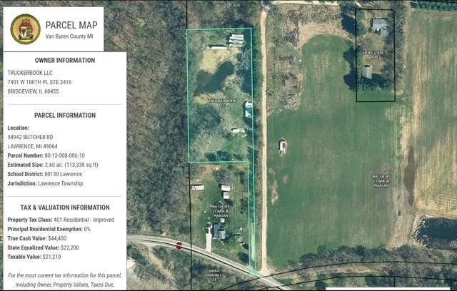 54942 Butcher Road Lawrence, MI 49064