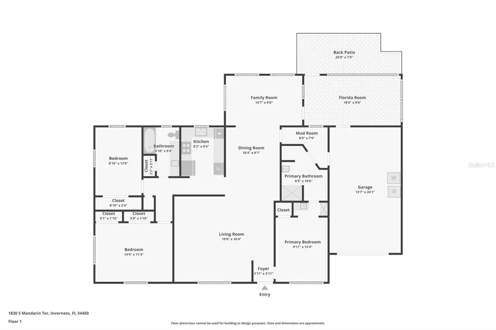 1830 S MANDARIN TERRACE Inverness, FL 34450