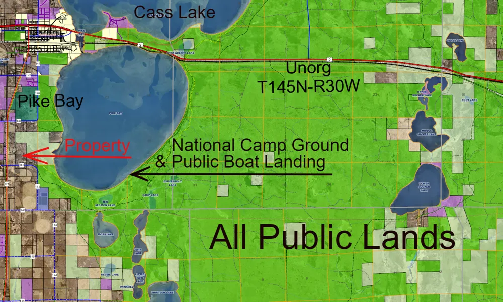 Lot 6 Pike Bay Loop NW Cass Lake, MN 56633