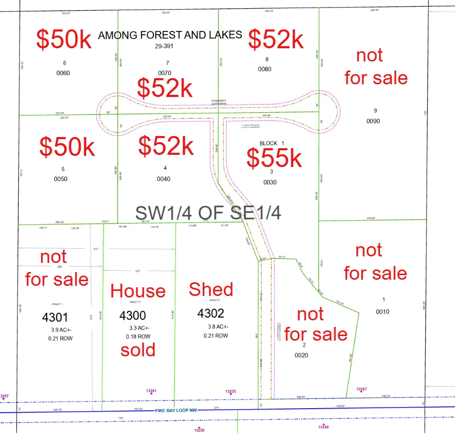 Lot 6 Pike Bay Loop NW Cass Lake, MN 56633