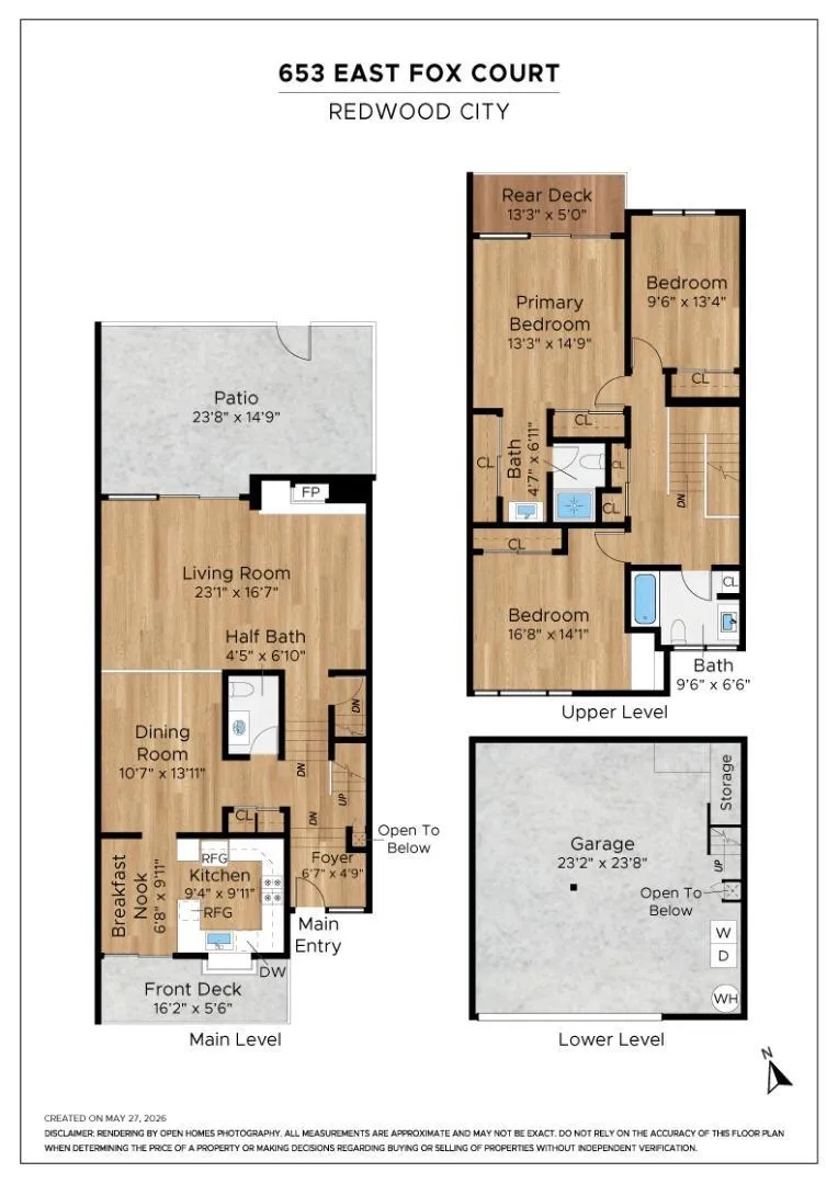 653 Fox Court Redwood City, CA 94061