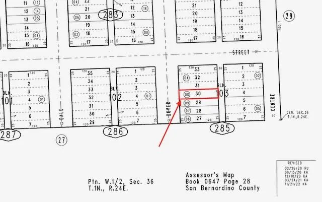 0647-285-08-0000 North of Railroad Ave Vidal, CA 92280