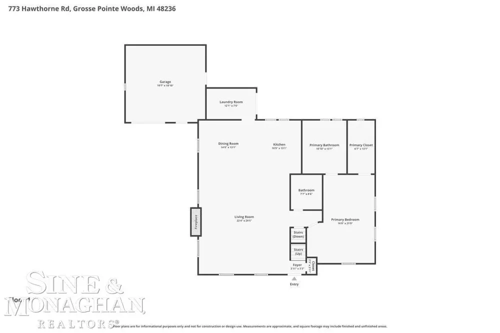 773 Hawthorne Road Grosse Pointe Woods City, MI 48236