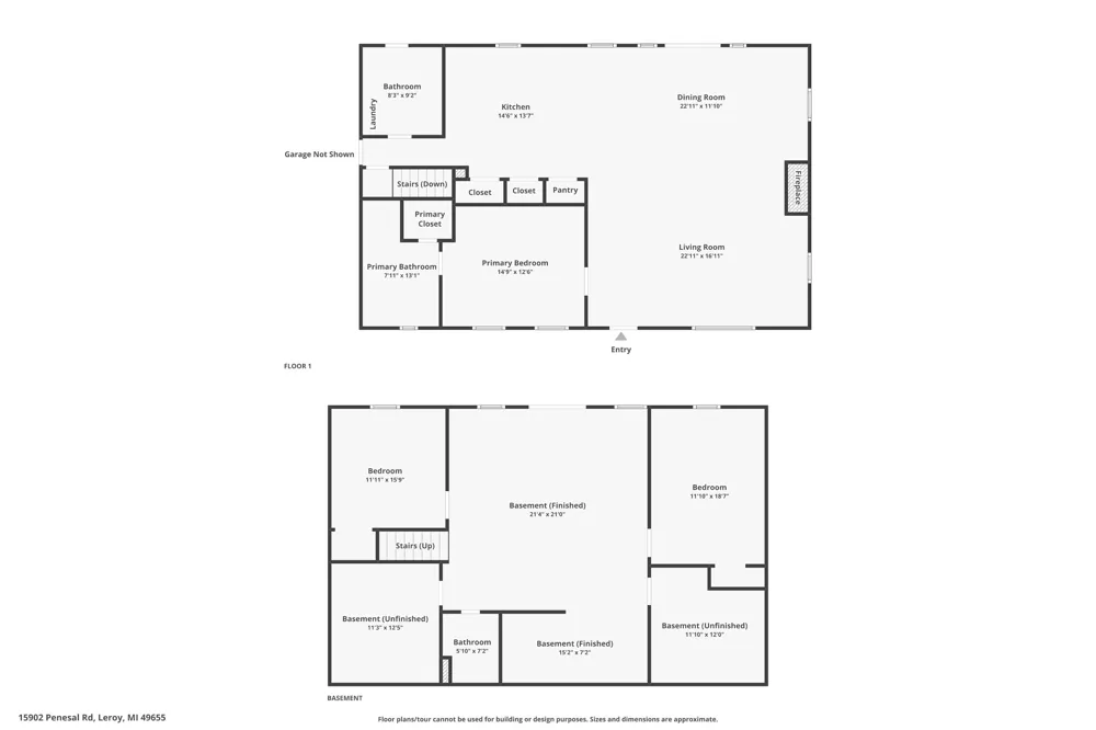 15902 Penesal Road Leroy, MI 49655