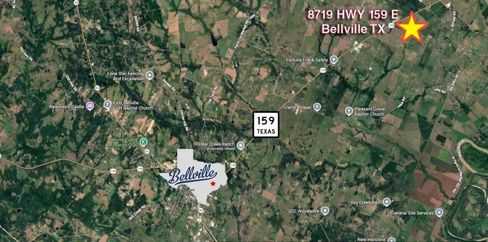8719 Hwy 159 E Highway Bellville, TX 77418