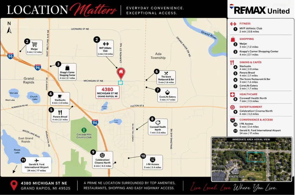 4380 Michigan Street NE Grand Rapids Charter Township, MI 49525