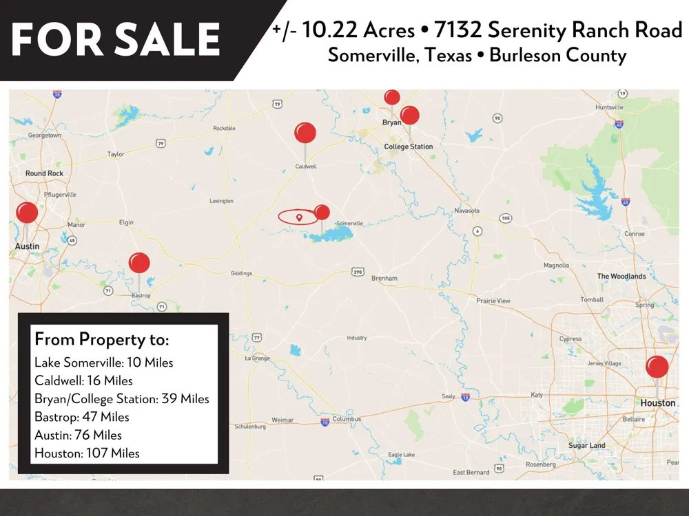 7132 Serenity Ranch Road Somerville, TX 77879