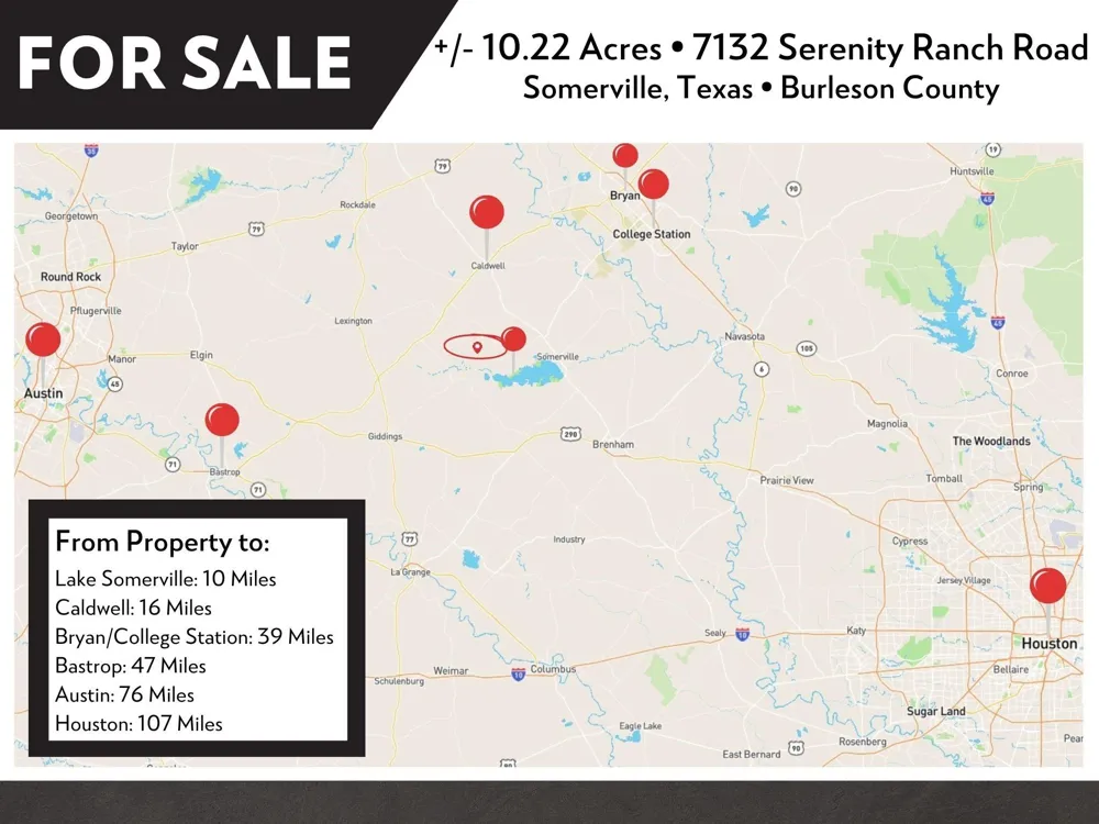 7132 Serenity Ranch Road Somerville, TX 77879