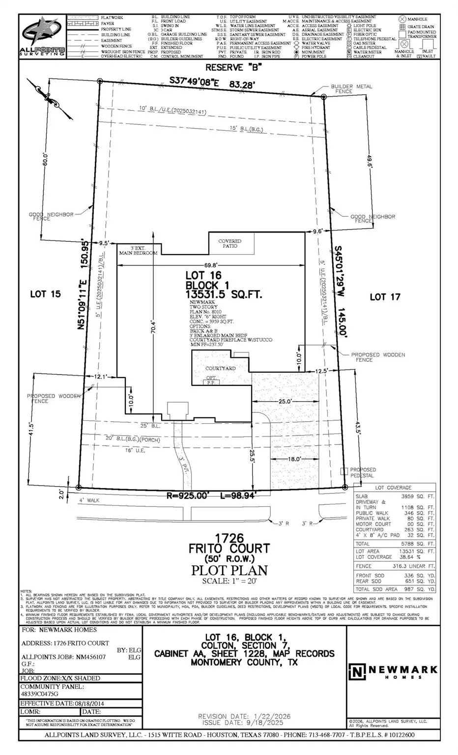 1726 Frito Court Todd Mission, TX 77316