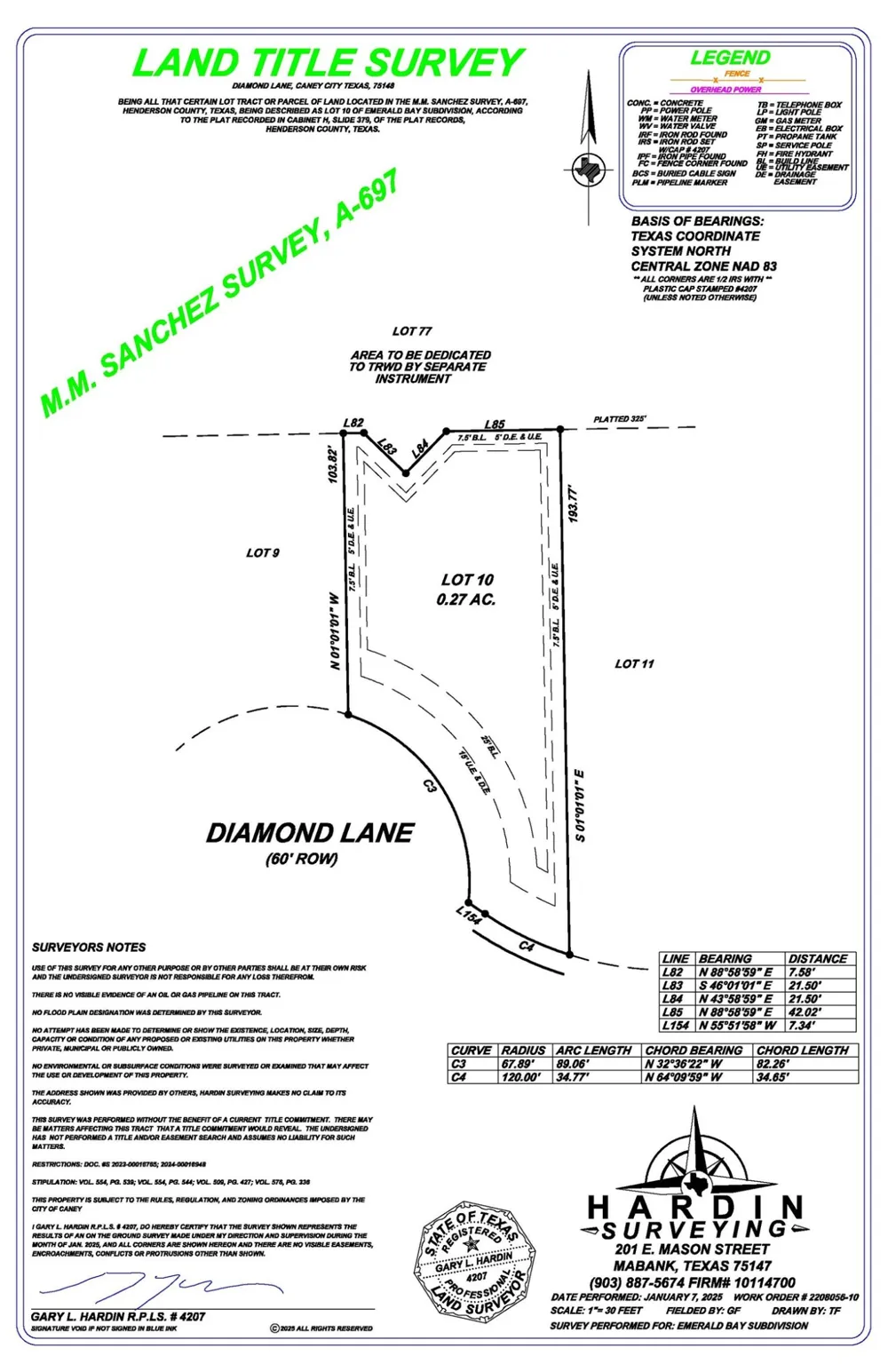 1 Diamond Lane Caney City, TX 75148