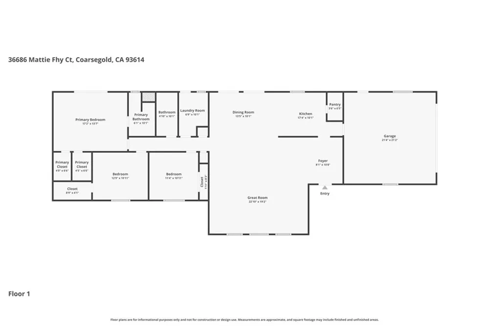 36686 Mattie Fhy Court Coarsegold, CA 93614