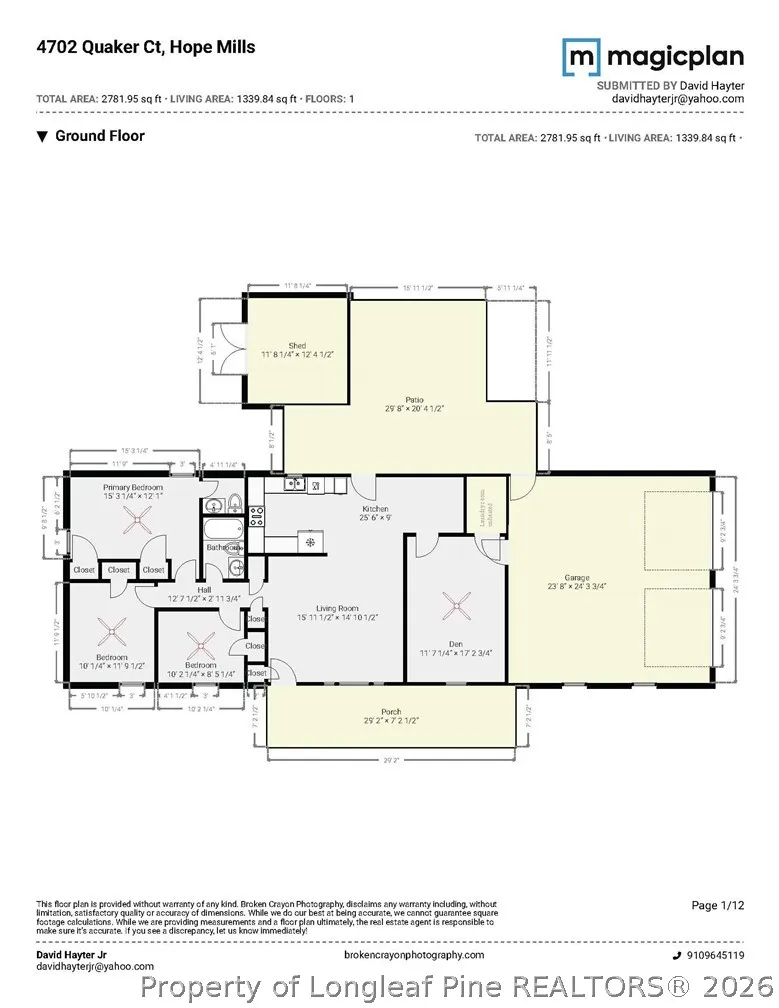 4702 Quaker Court Hope Mills, NC 28348