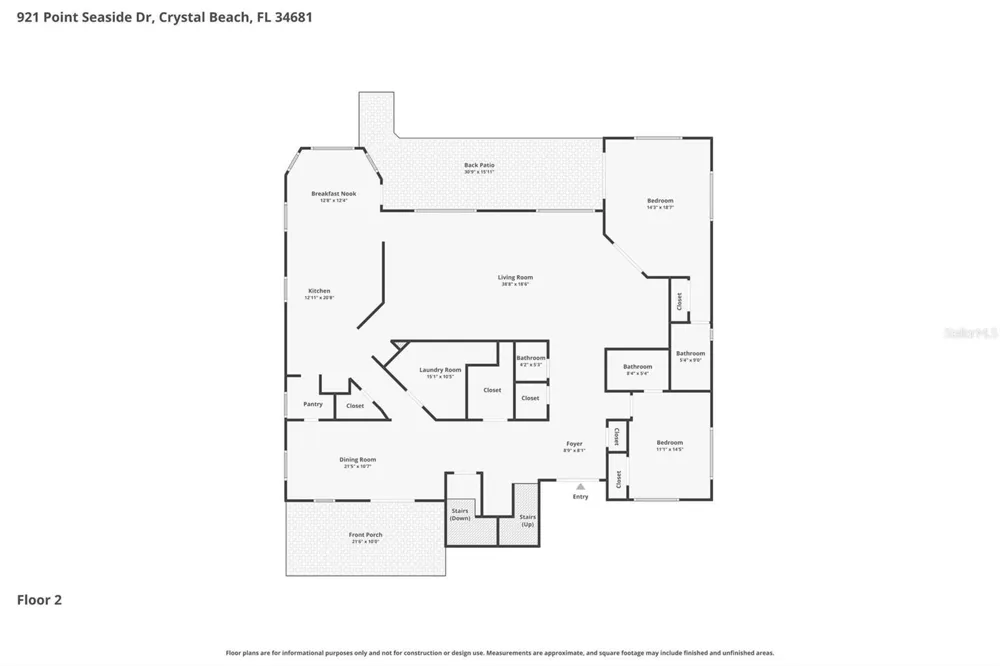 921 POINT SEASIDE DRIVE Crystal Beach, FL 34681