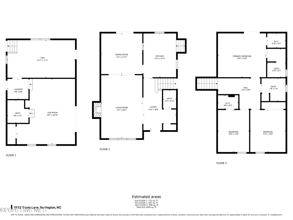 1832 Travis Lane Burlington, NC 27217