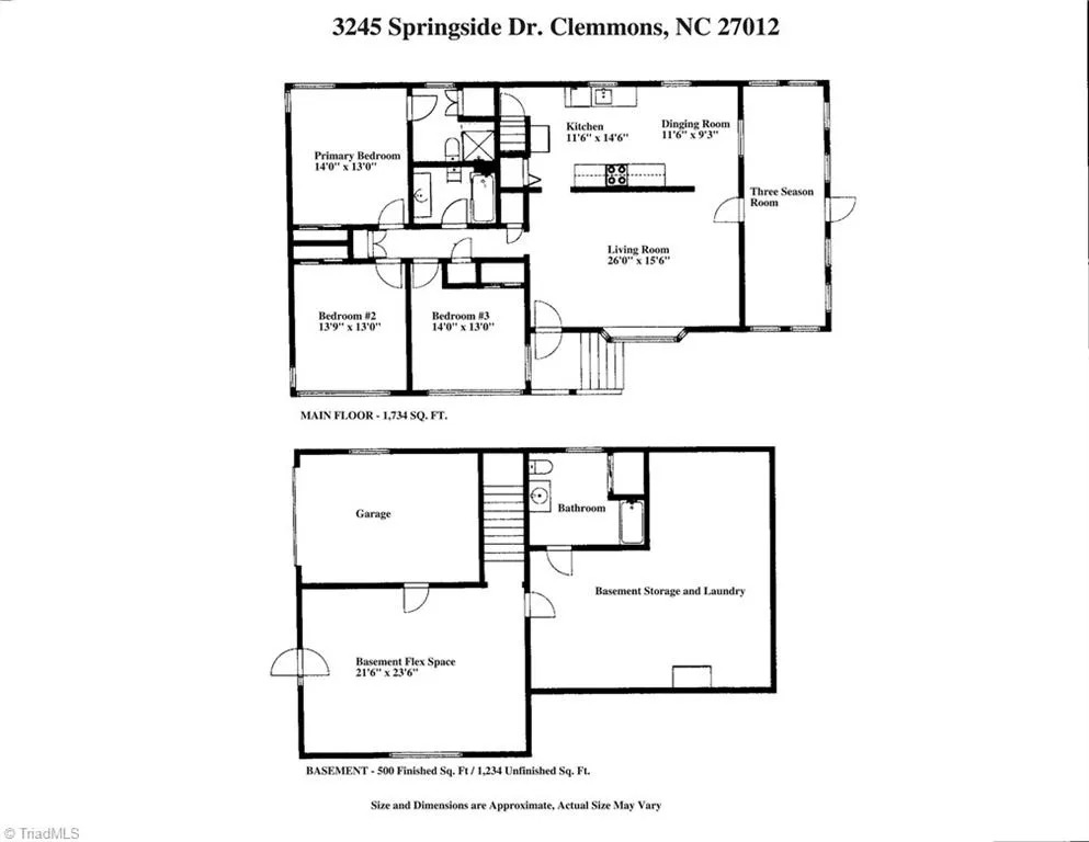 3245 Springside Drive Clemmons, NC 27012