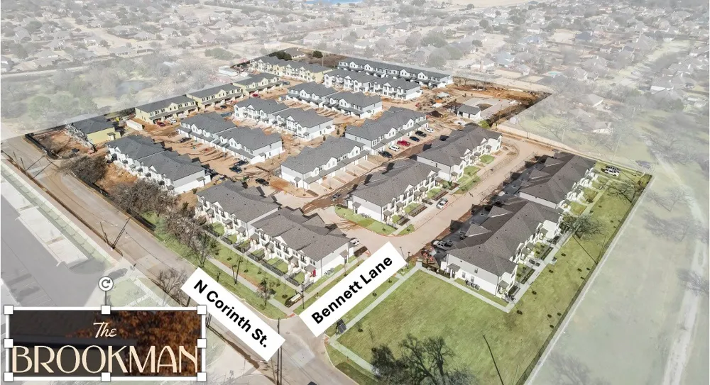 3149 Bennett Drive #TH2 Floorplan Corinth, TX 76208
