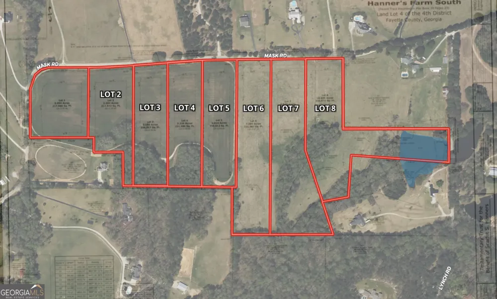 LOT 7 Mask Road - Hanner's Farm South Brooks, GA 30205