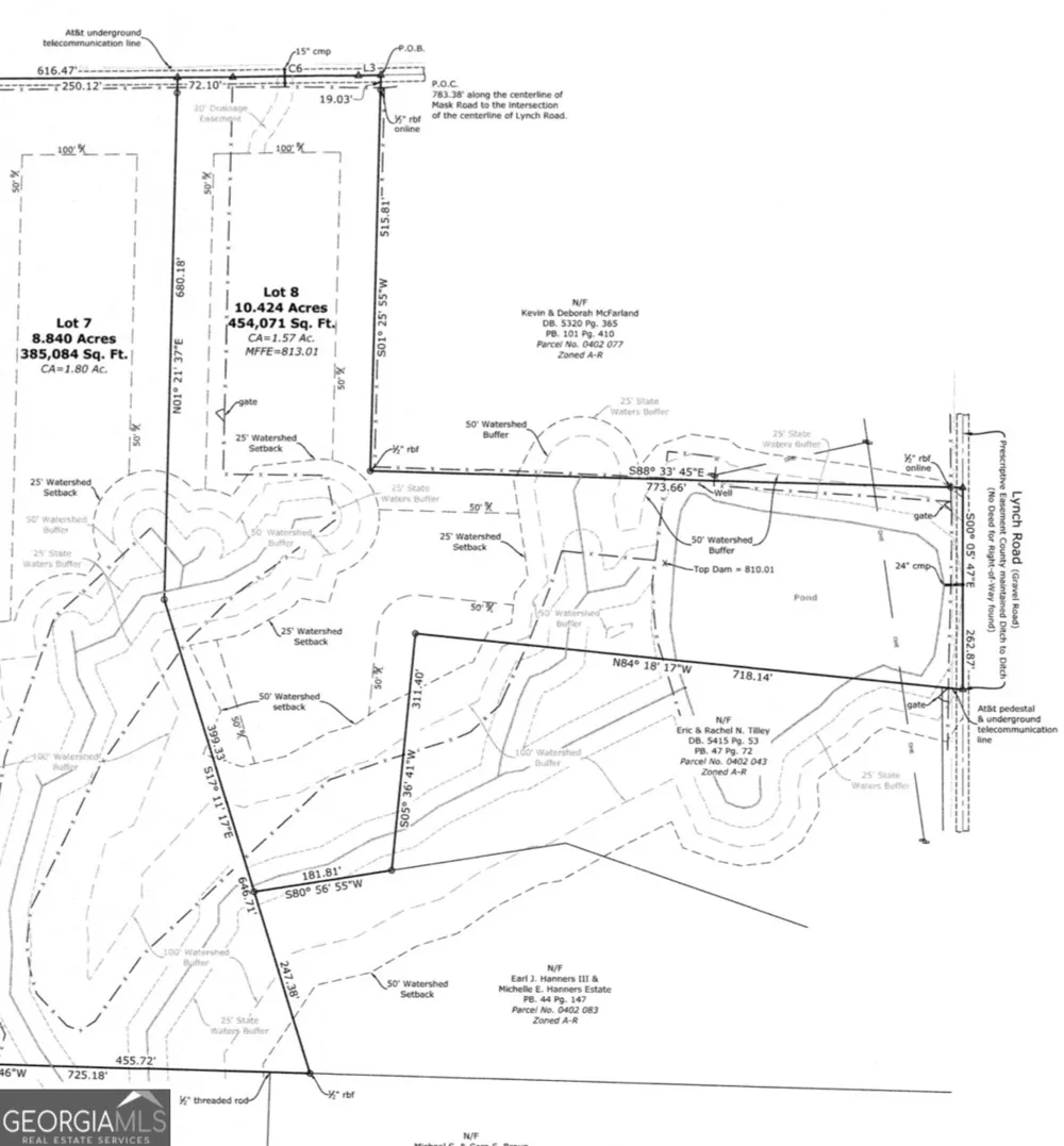 LOT 8 Mask Road - Hanner's Farm South Brooks, GA 30205