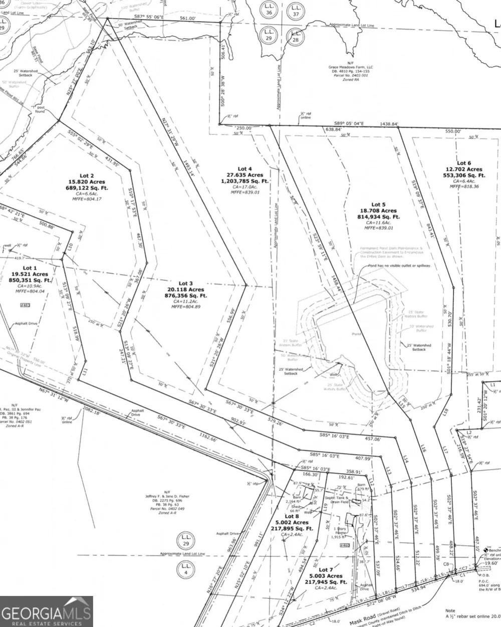 LOT 4 Mask Road - Hanner's Farm North Brooks, GA 30205