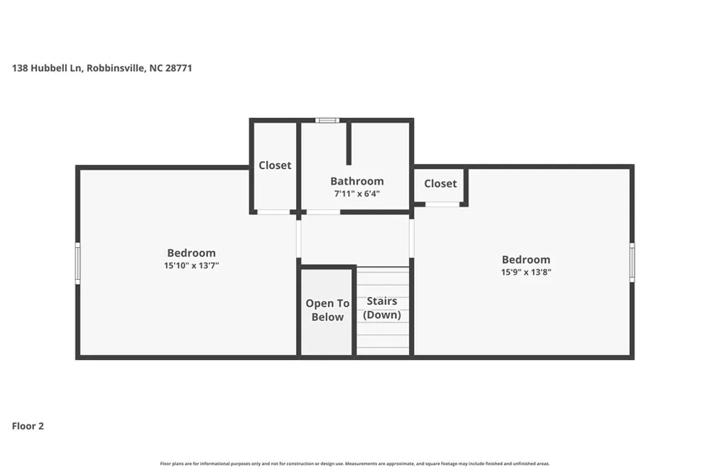 138 Hubbell Lane Robbinsville, NC 28771