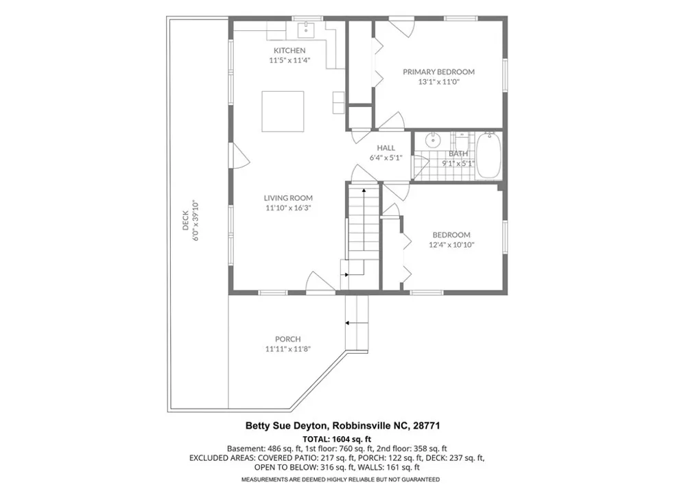 153 Betty Sue Deyton Road Robbinsville, NC 28771