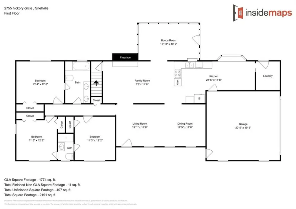2755 Hickory Circle Snellville, GA 30078