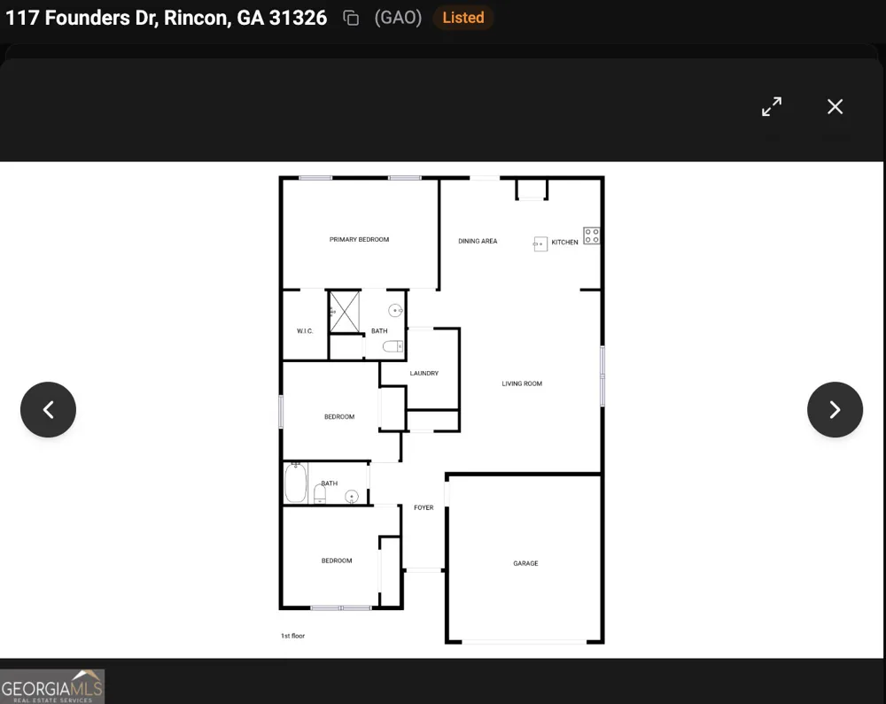 117 Founders DR Rincon, GA 31326