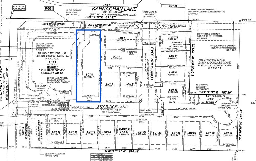 3410 Sky Ridge Lane Melissa, TX 75454