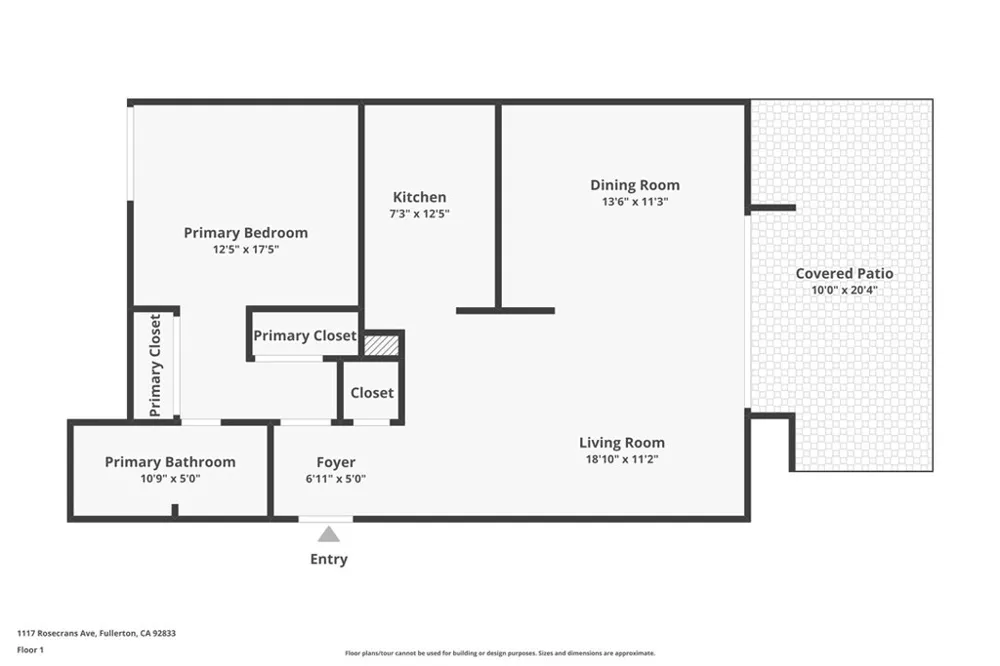 1117 Rosecrans Avenue #15A Fullerton, CA 92833