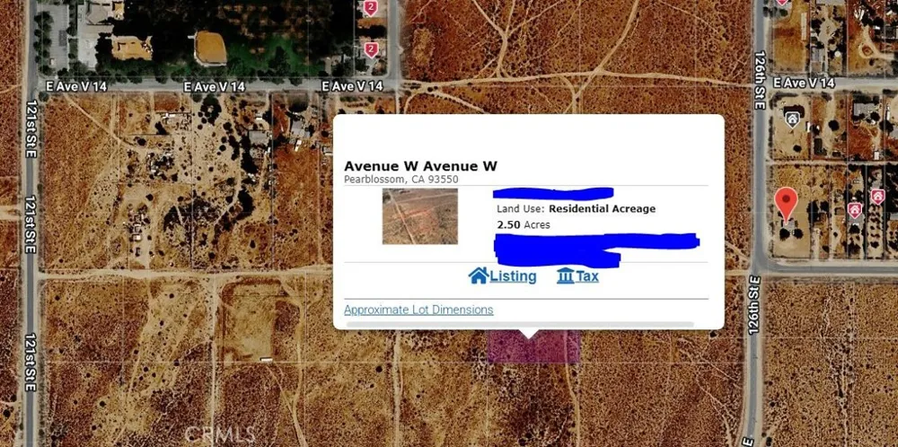 Cor Drt 125 Ste. D Avenue W Pearblossom, CA 93550