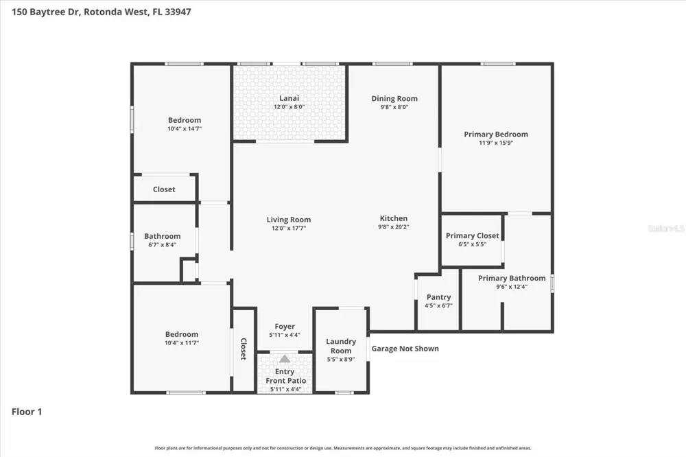 150 BAYTREE DRIVE Rotonda West, FL 33947