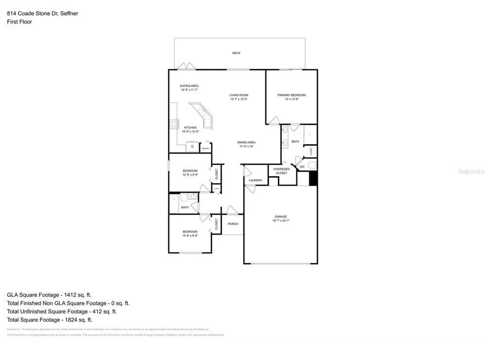 814 COADE STONE DRIVE Seffner, FL 33584