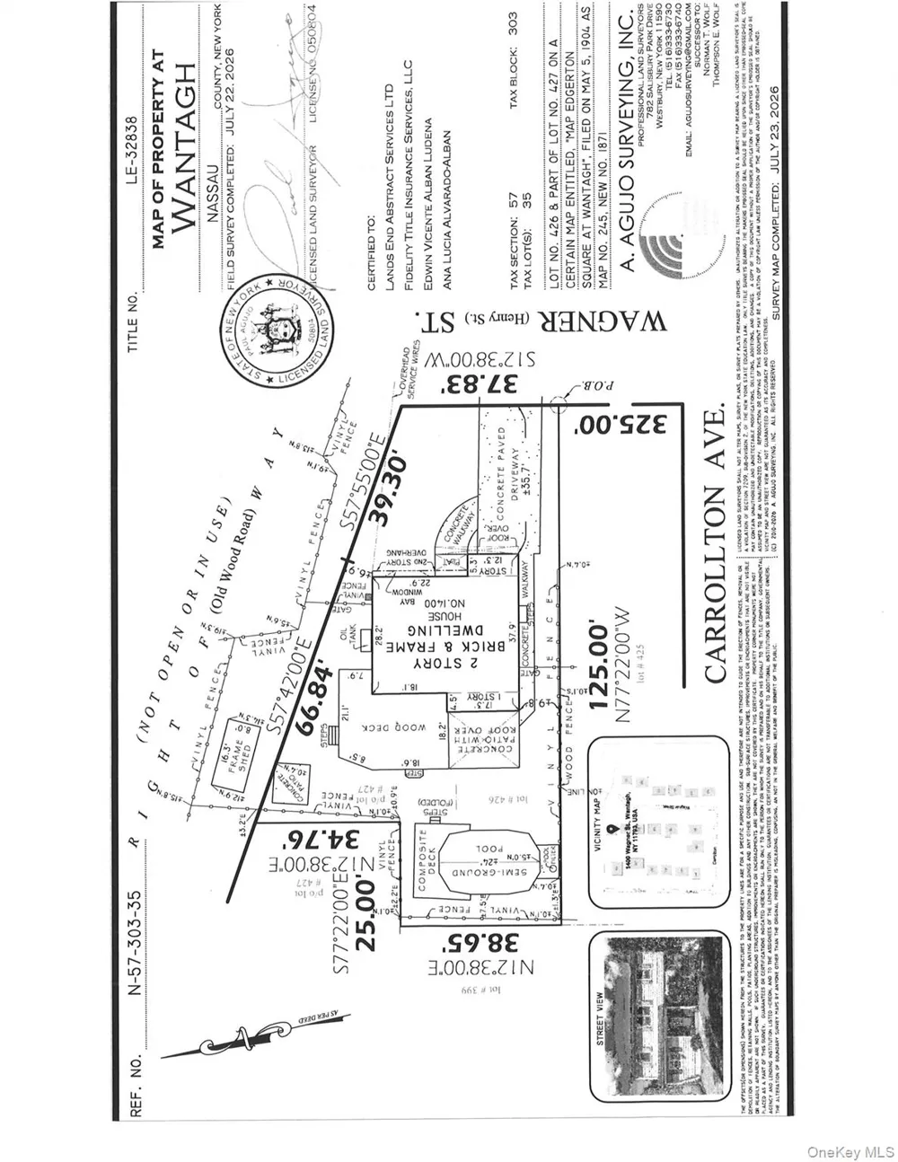 1400 Wagner Street Wantagh, NY 11793
