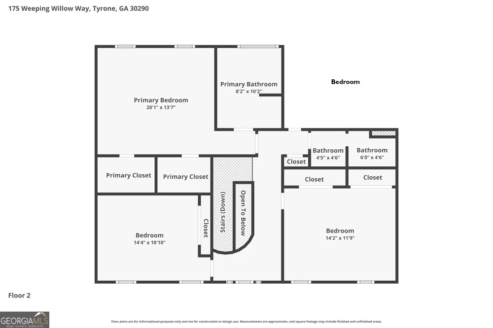 175 Weeping Willow WAY Tyrone, GA 30290