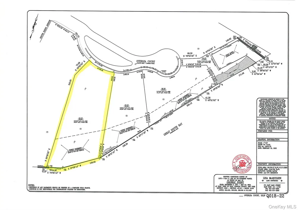 Lot 6 Overlea Court Bay Shore, NY 11706