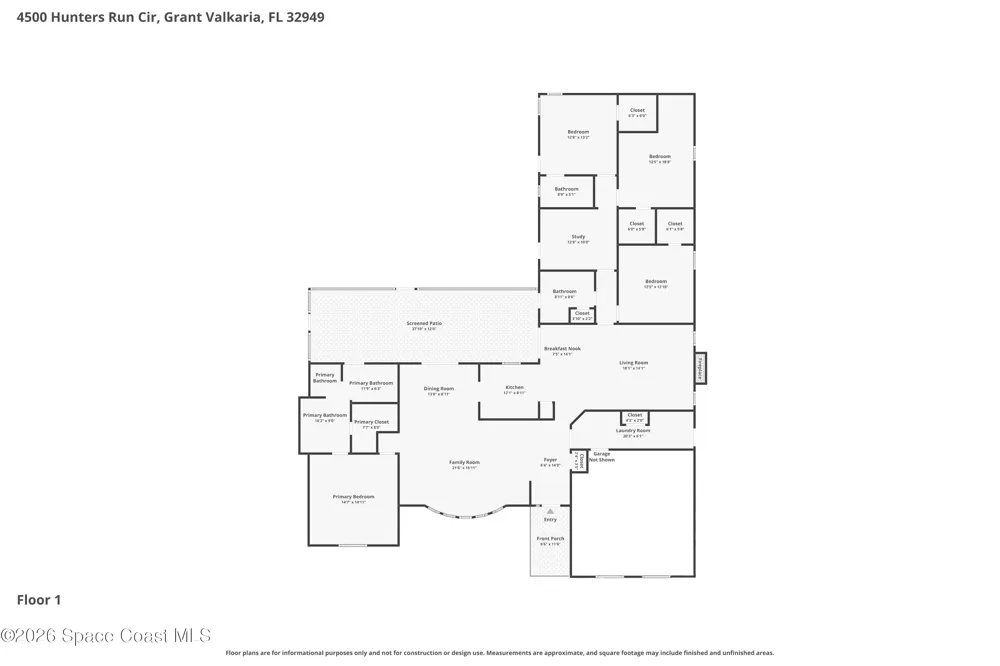 4500 Hunters Run Circle Grant, FL 32949