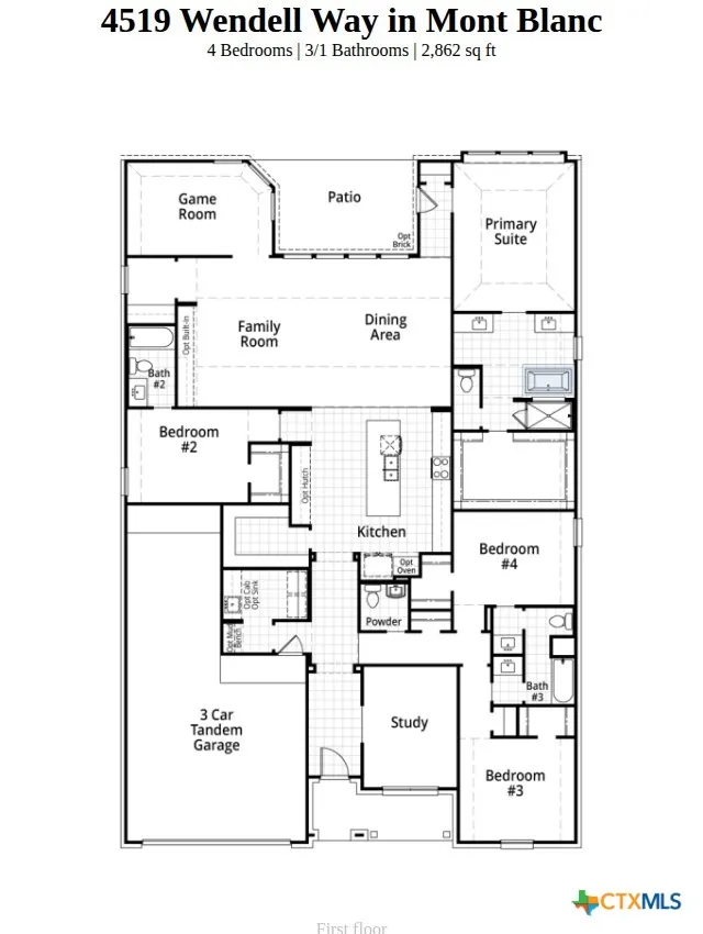 4519 Wendell Way Schertz, TX 78124