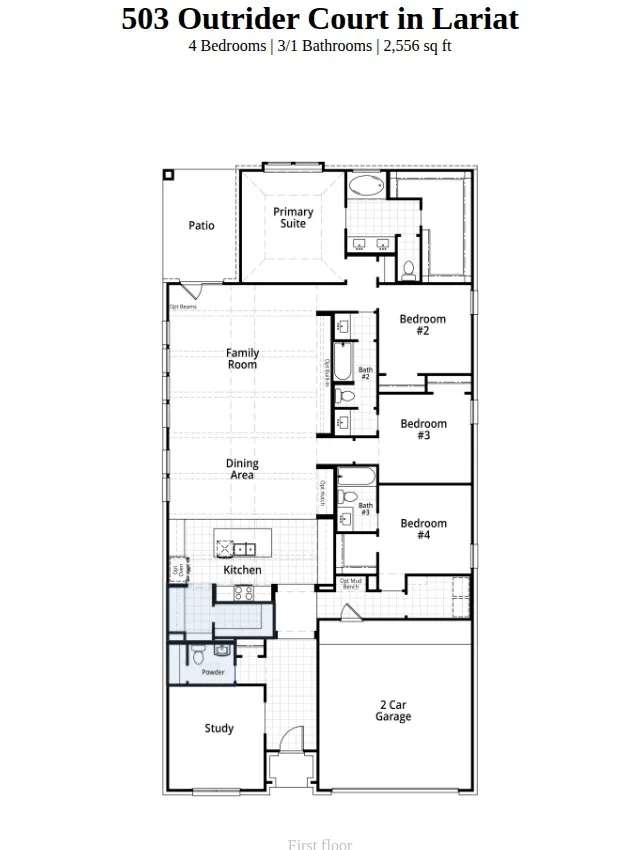 503 Outrider Court Liberty Hill, TX 78642