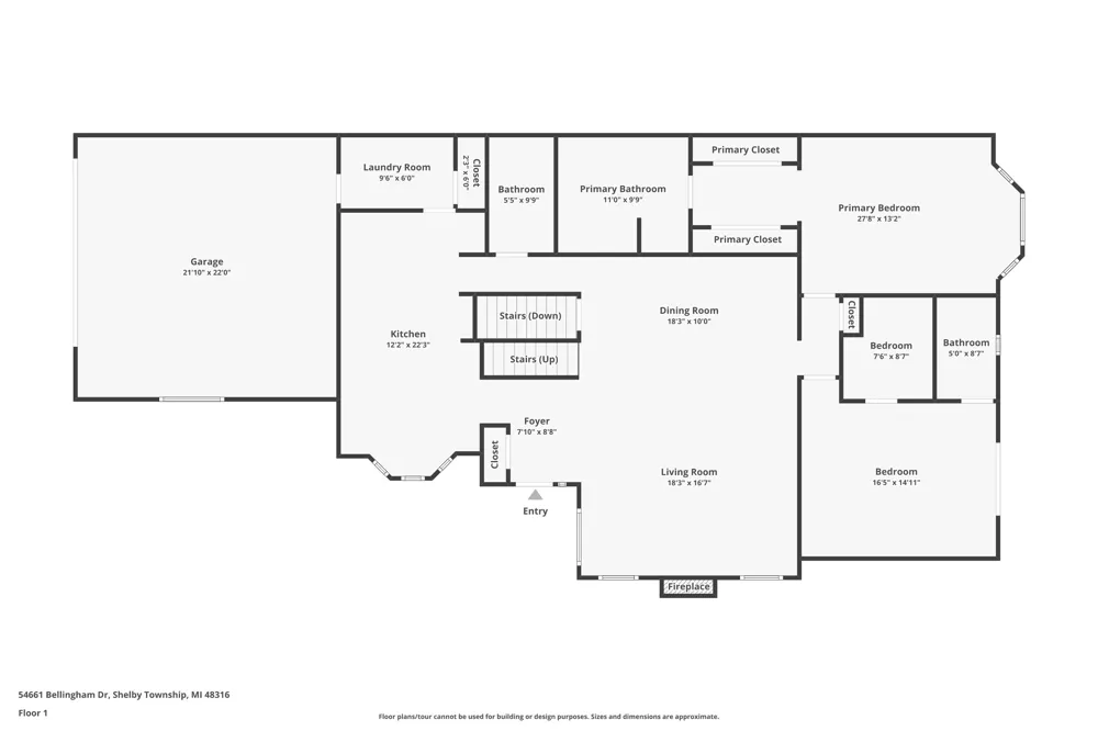 54661 Bellingham Drive Shelby, MI 48316