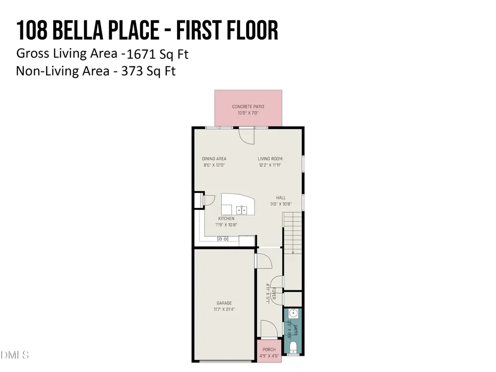 108 Bella Place Holly Springs, NC 27540