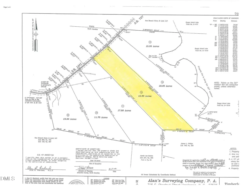 2700 Propus Wilkinson Road Bullock, NC 27507