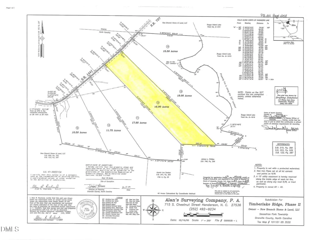 2700 Propus Wilkinson Road Bullock, NC 27507